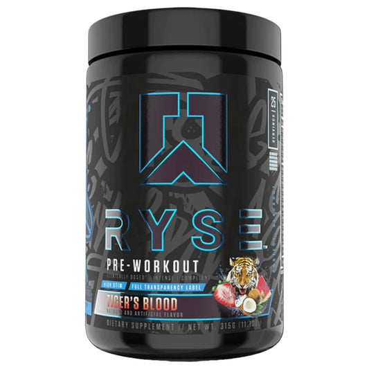 Ryse Blackout Pre-Workout 25 Servicios