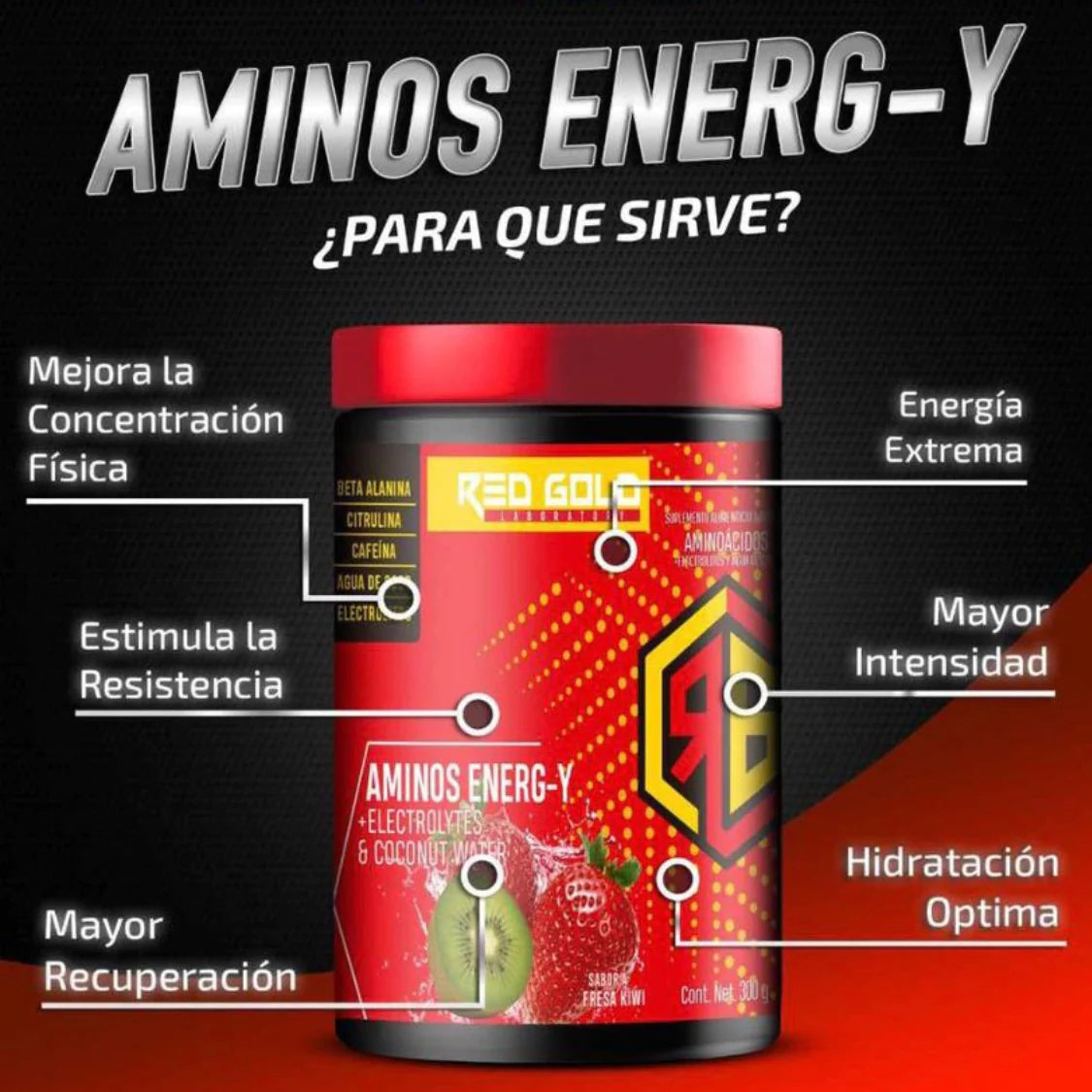 Red Gold Aminos Energ-y 30 Servicios