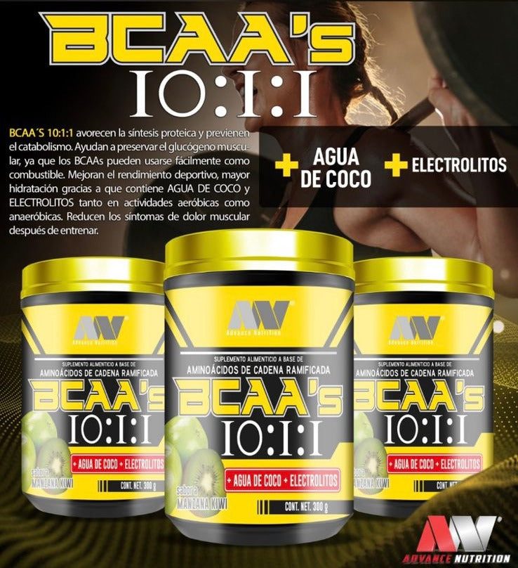 Advance Nutrition Bcaas 10:1:1 30 Servicios