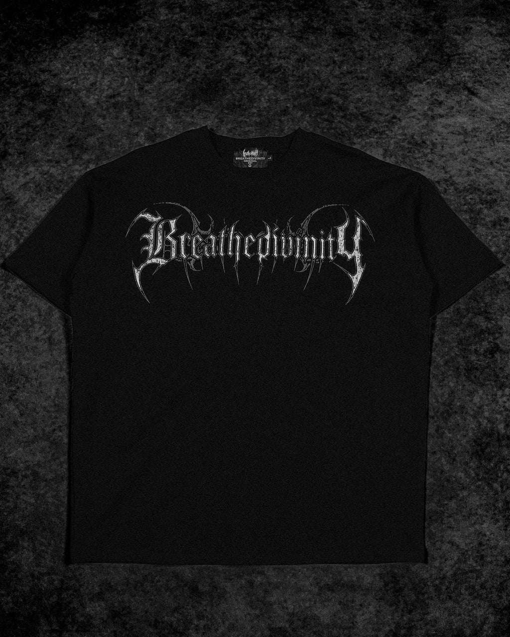 Breathedivinity Atonement Oversized T-Shirt Void Black