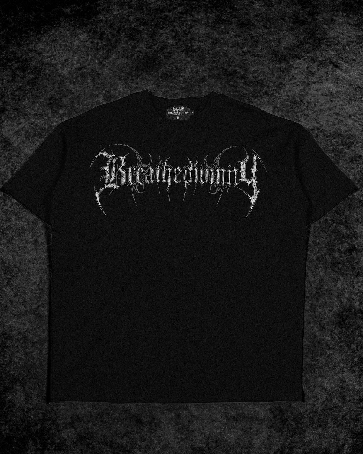 Breathedivinity Atonement Oversized T-Shirt Void Black