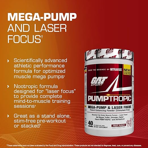 Gat Sport Nitraflex Pump Tropic 40 Servicios