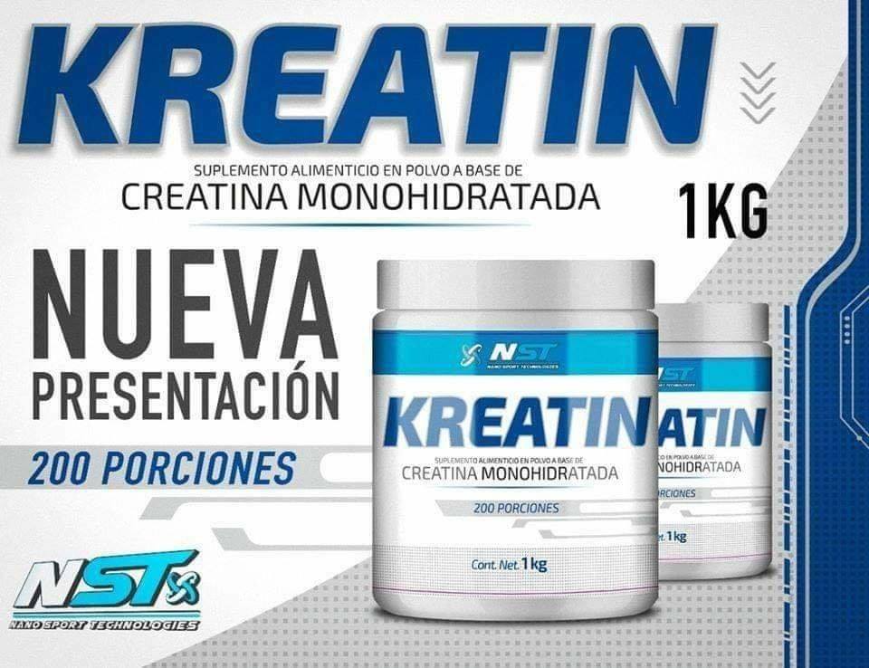 Nst Kreatin 1 Kg 200 Servicios