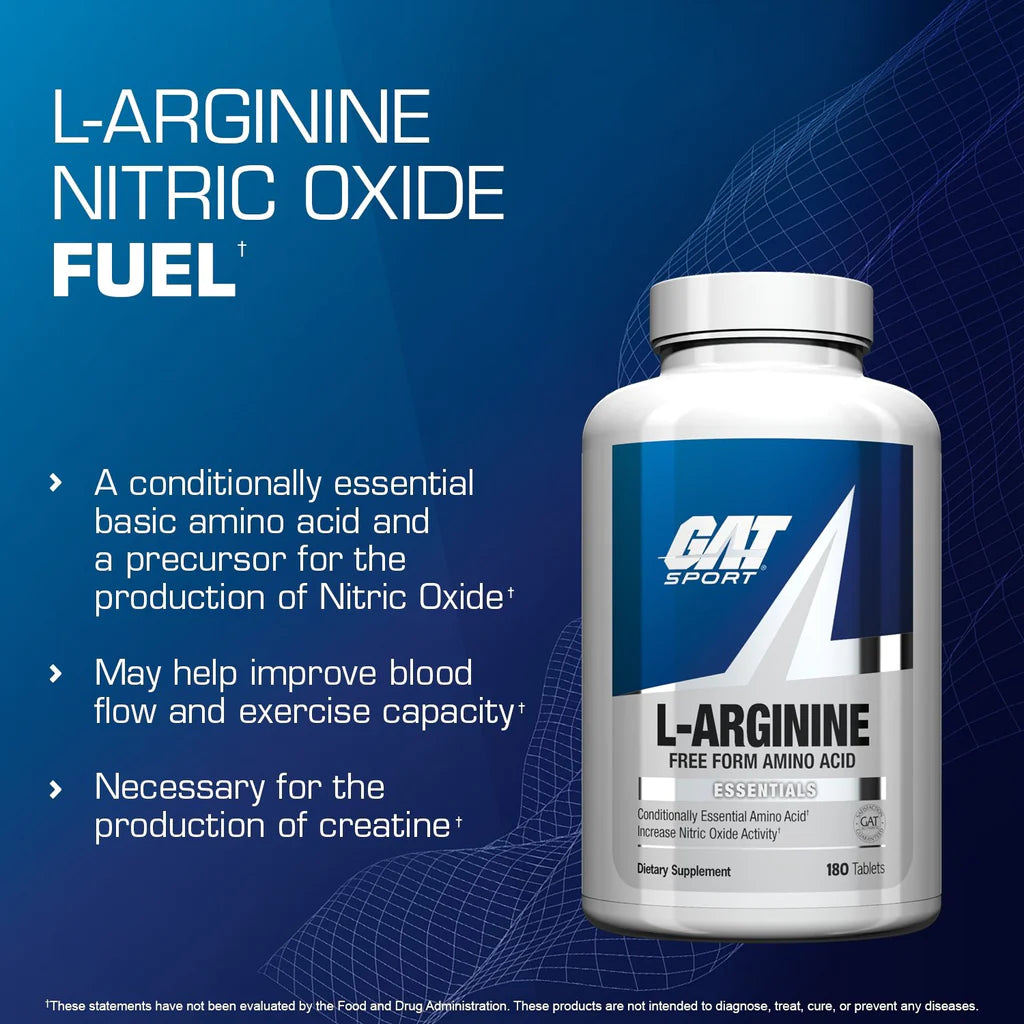 Gat Sport L-Arginine 180 Tabletas