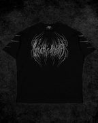Breathedivinity Spider-Corpse Oversized T-Shirt Void Black