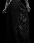 Breathedivinity Webbed Venom Texture Uncuffed Sweatpants Darkness