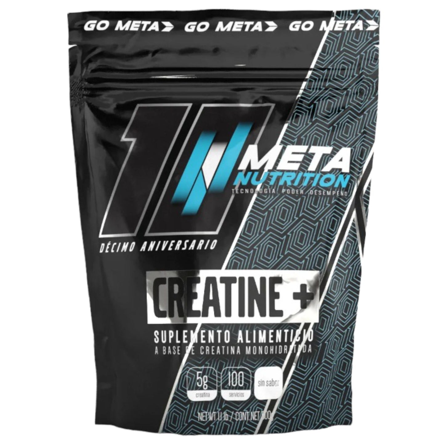 Meta Nutrition Creatine + 500 Gramos 100 Servicios