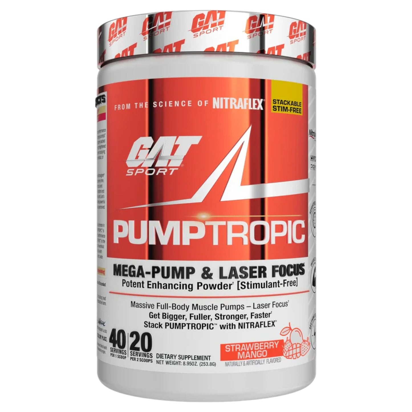 Gat Sport Nitraflex Pump Tropic 40 Servicios