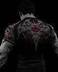 Breathedivinity Void Tech ™ BloodBorne Shortsleeve Compression Heavenly Red