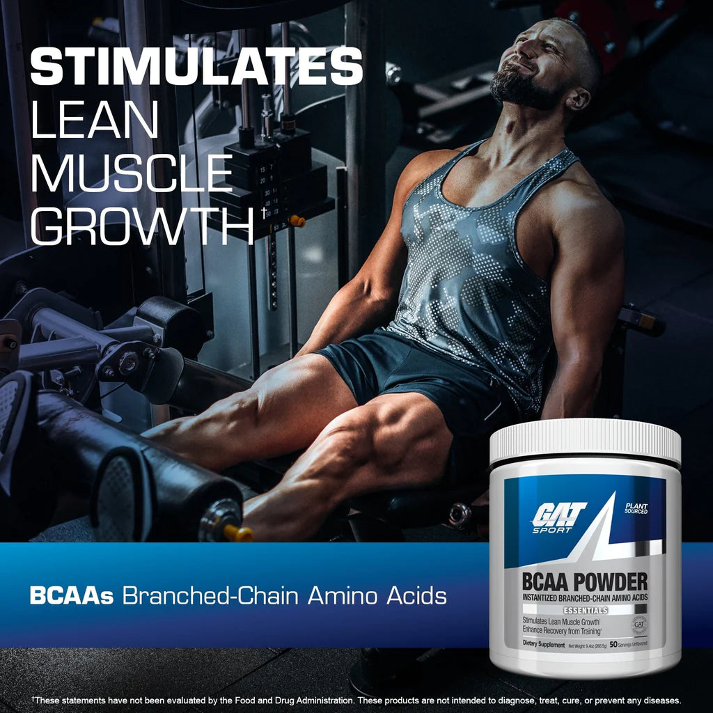 Gat Sport Bcaa Powder 50 Servicios