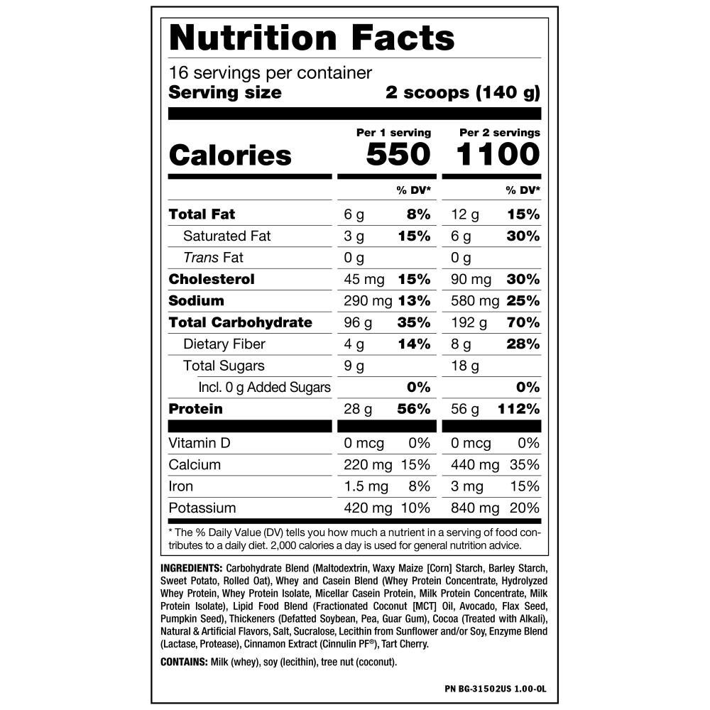 Mutant Mass 5 Lbs