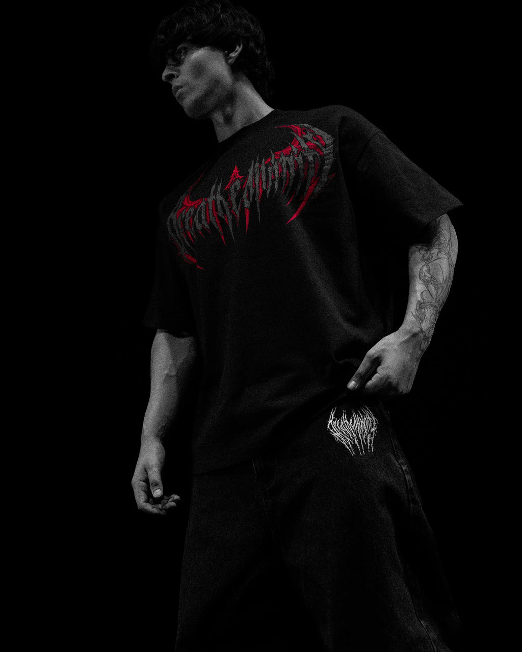 Breathedivinity Oversized T-Shirt Arc Knight Nightmare