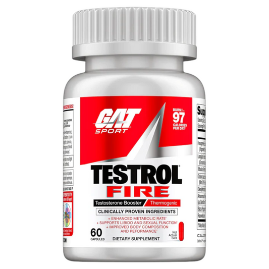 Gat Sport Testrol Fire 60 Capsulas