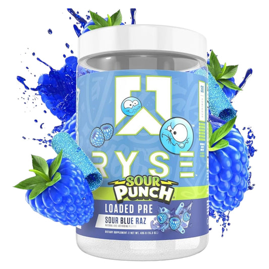 Ryse Loaded Pre Sour Punch Sour Blue Raz 30 Servicios