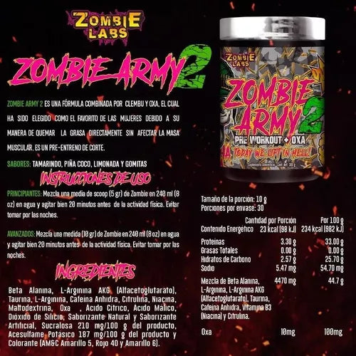 Zombie Labs Zombie Army 2 30 Servicios