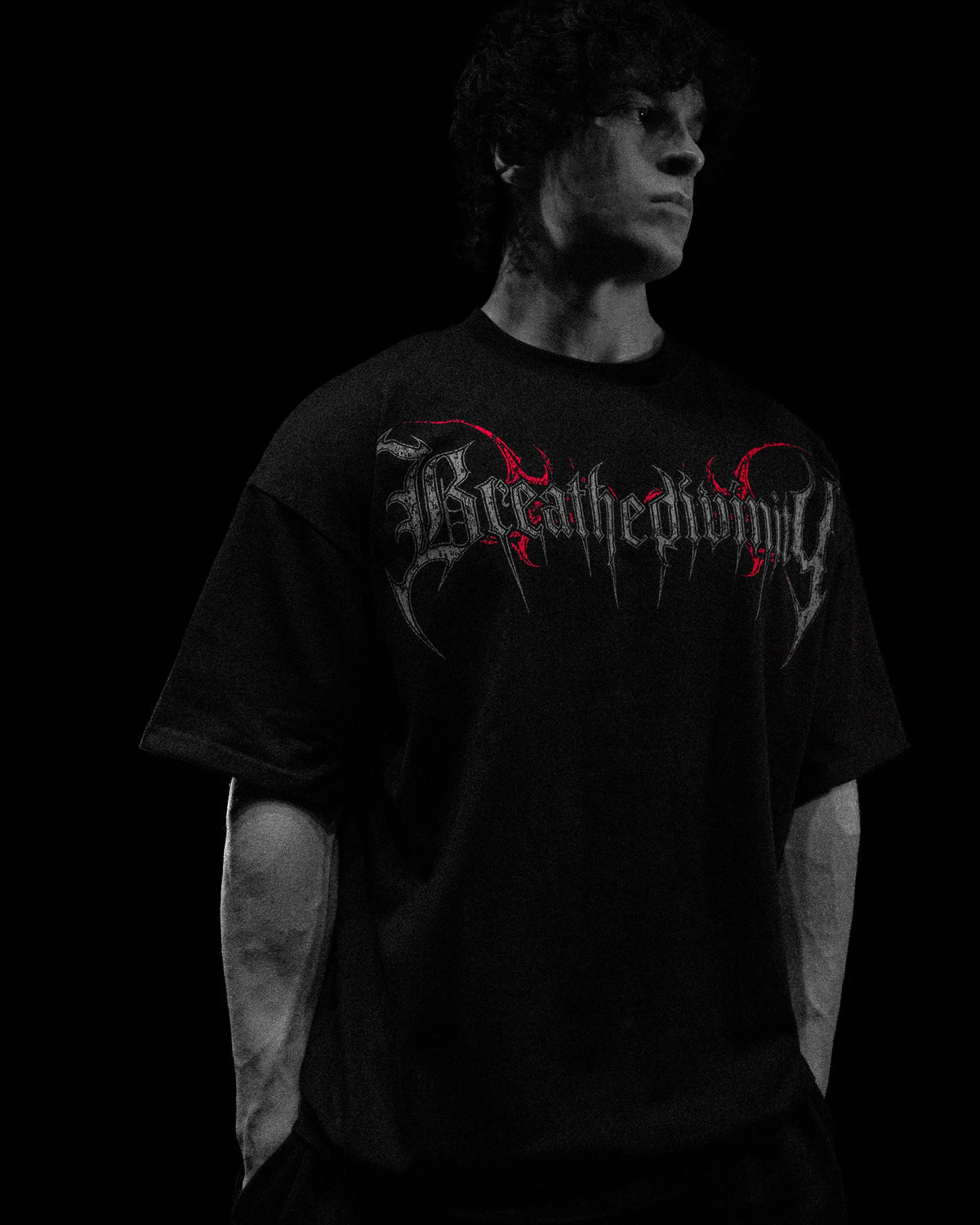 Breathedivinity Atonement Oversized T-Shirt Nightmare