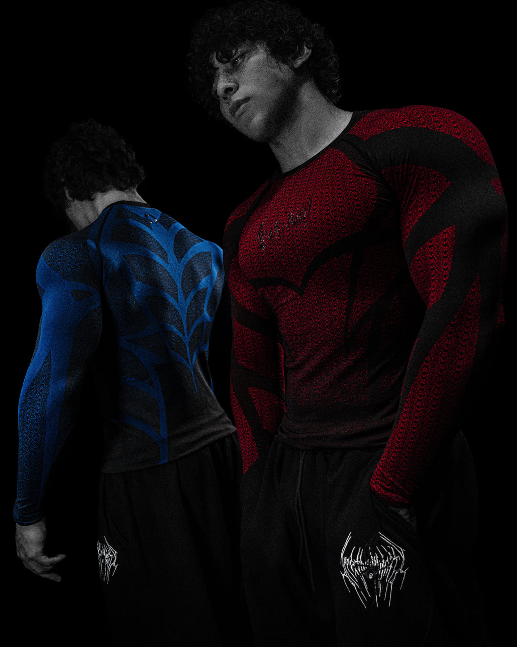 Breathedivinity Doom Tech ™ Spider Corpse Longsleeve Compression Nightmare