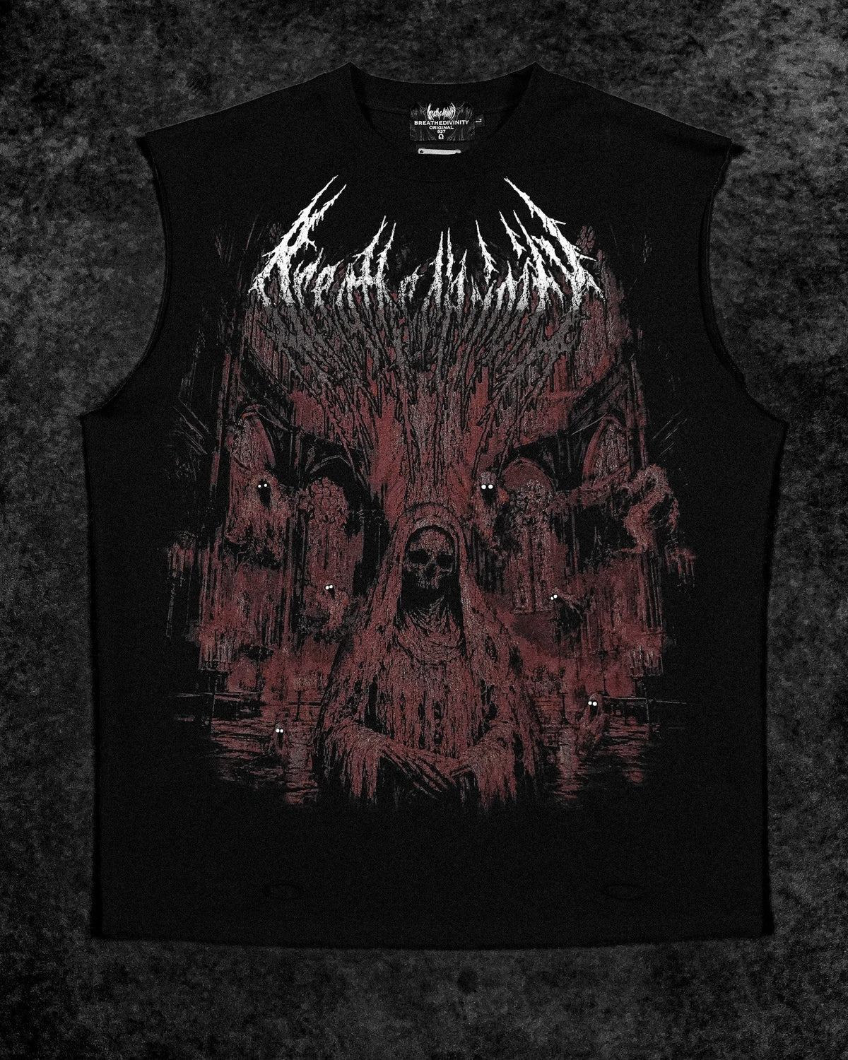 Breathedivinity Soul Sanctum Cut-Off Tee Nightmare