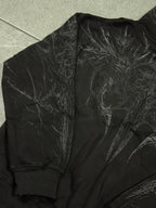 Breathedivinity Abysswalker Oversized Pullover Hoodie Darkness