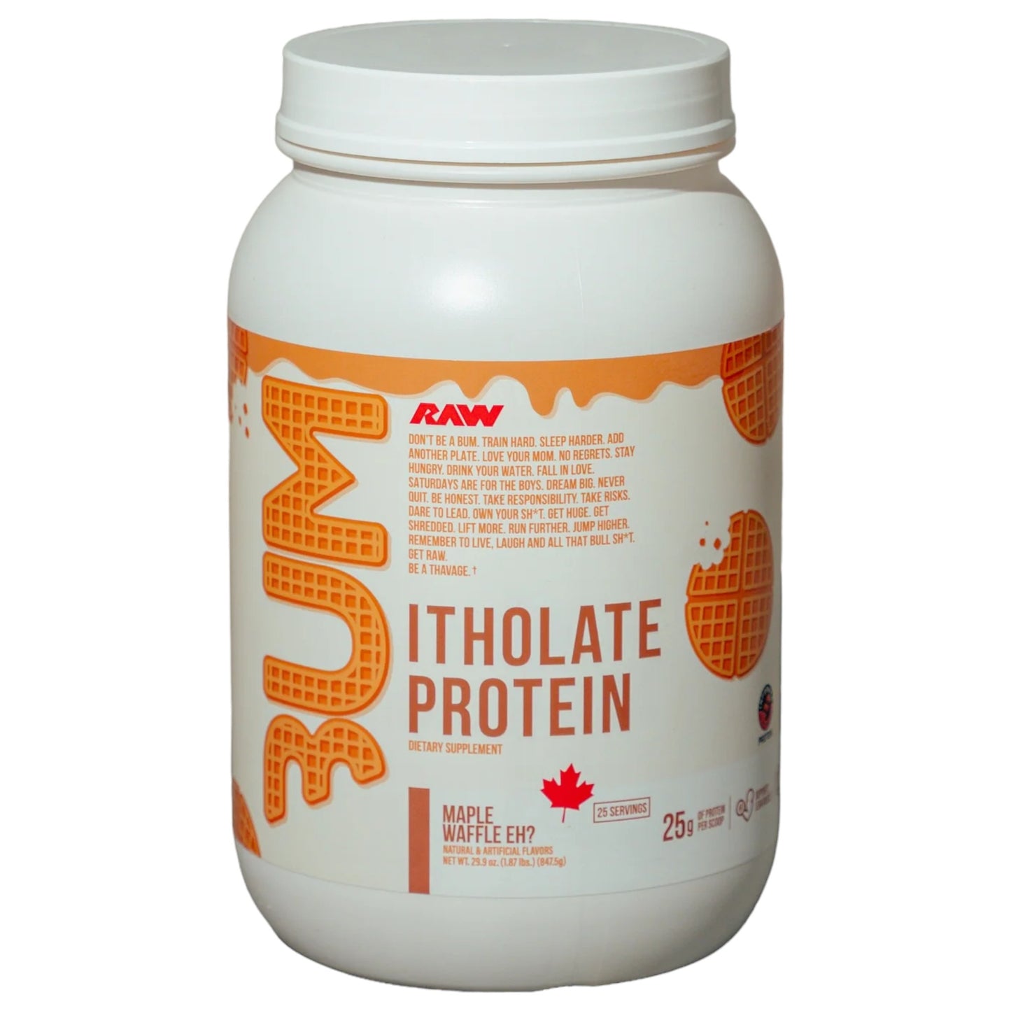 Raw Nutrition Cbum Itholate Protein 1.80 Lbs