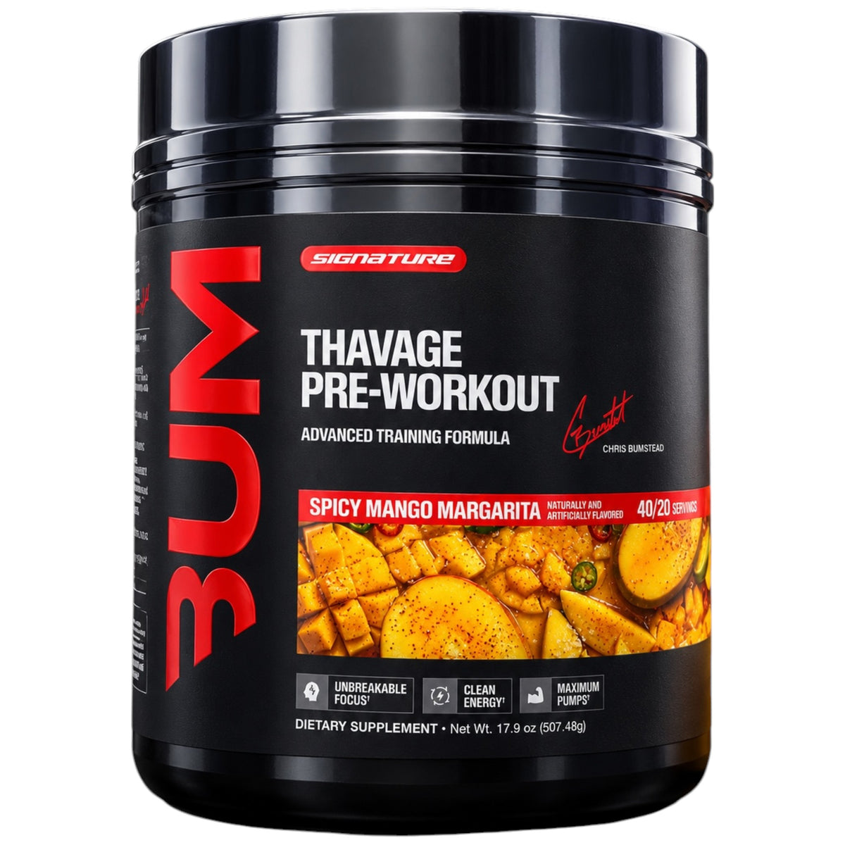 Raw Nutrition Bum Thavage Pre-Workout 40 Servicios