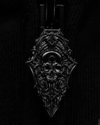 Breathedivinity Death Slayer Oversized Zip-Up Hoodie Ghost Vintage Washed