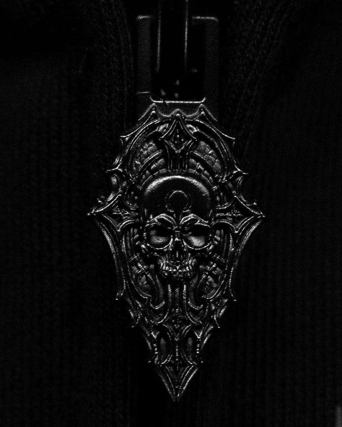 Breathedivinity Death Slayer Oversized Zip-Up Hoodie Ghost Vintage Washed
