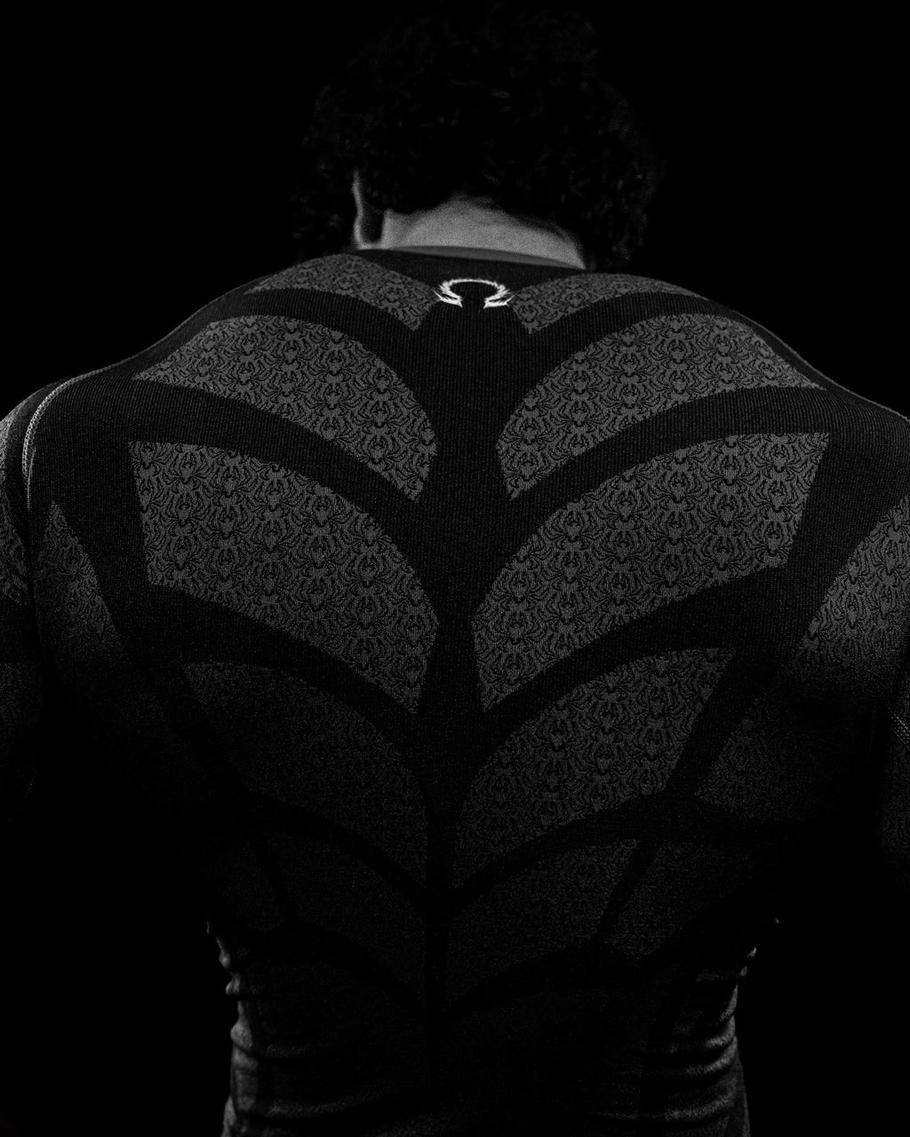 Breathedivinity Doom Tech ™ Spider Corpse Longsleeve Compression Midnight