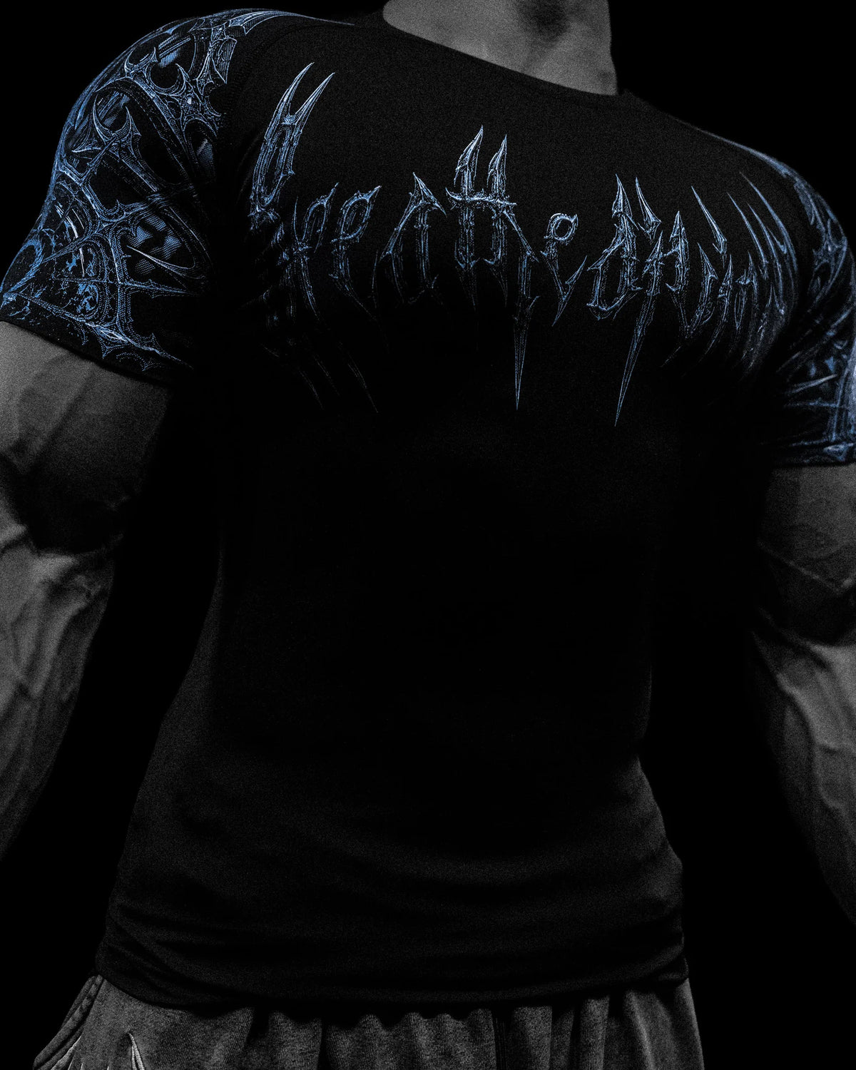 Breathedivinity Void Tech ™ BloodBorne Shortsleeve Compression Platinum