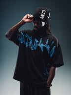 Controlled Insanity NY Grafity Blue Pump Cover