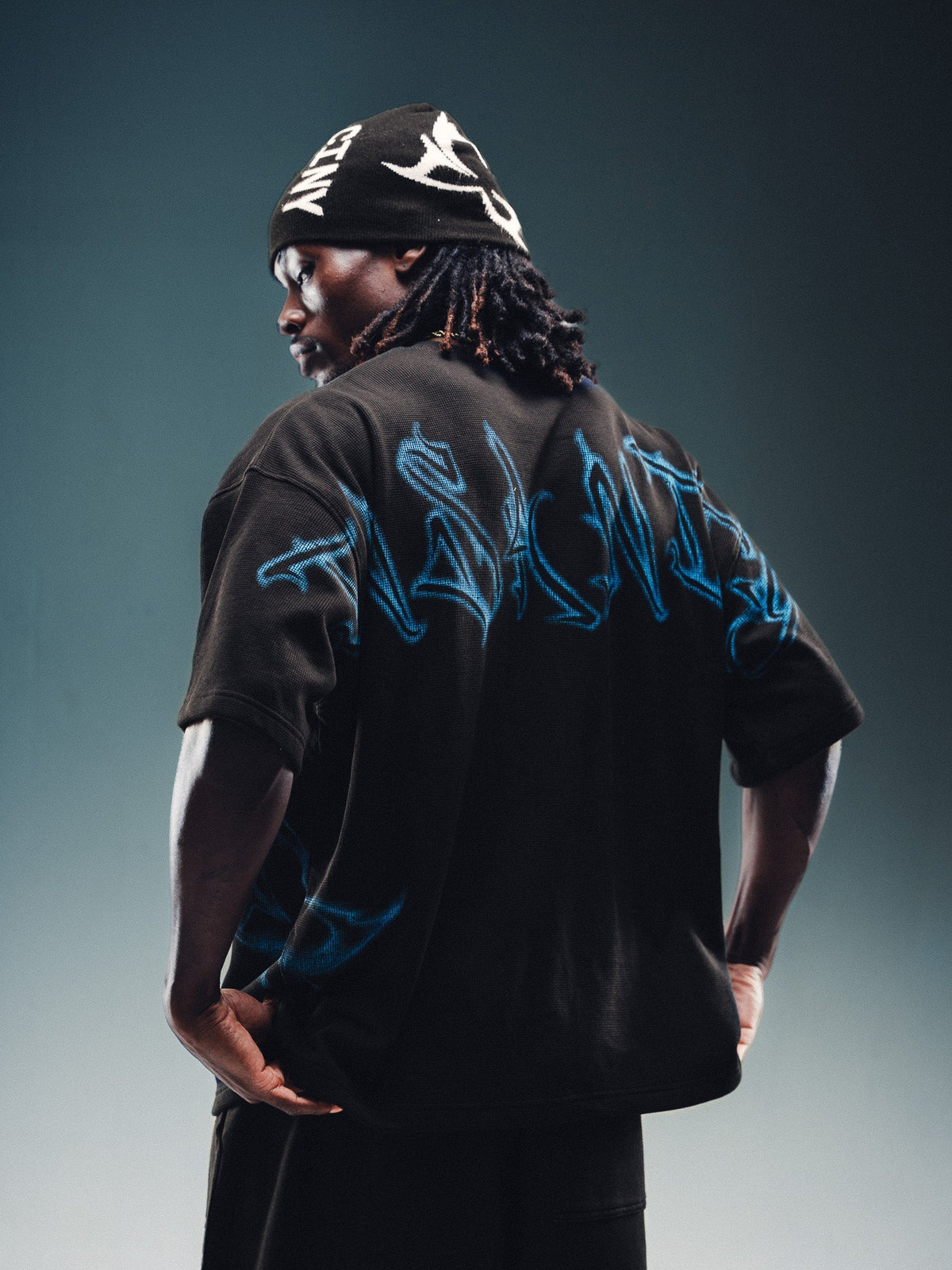 Controlled Insanity NY Grafity Blue Pump Cover