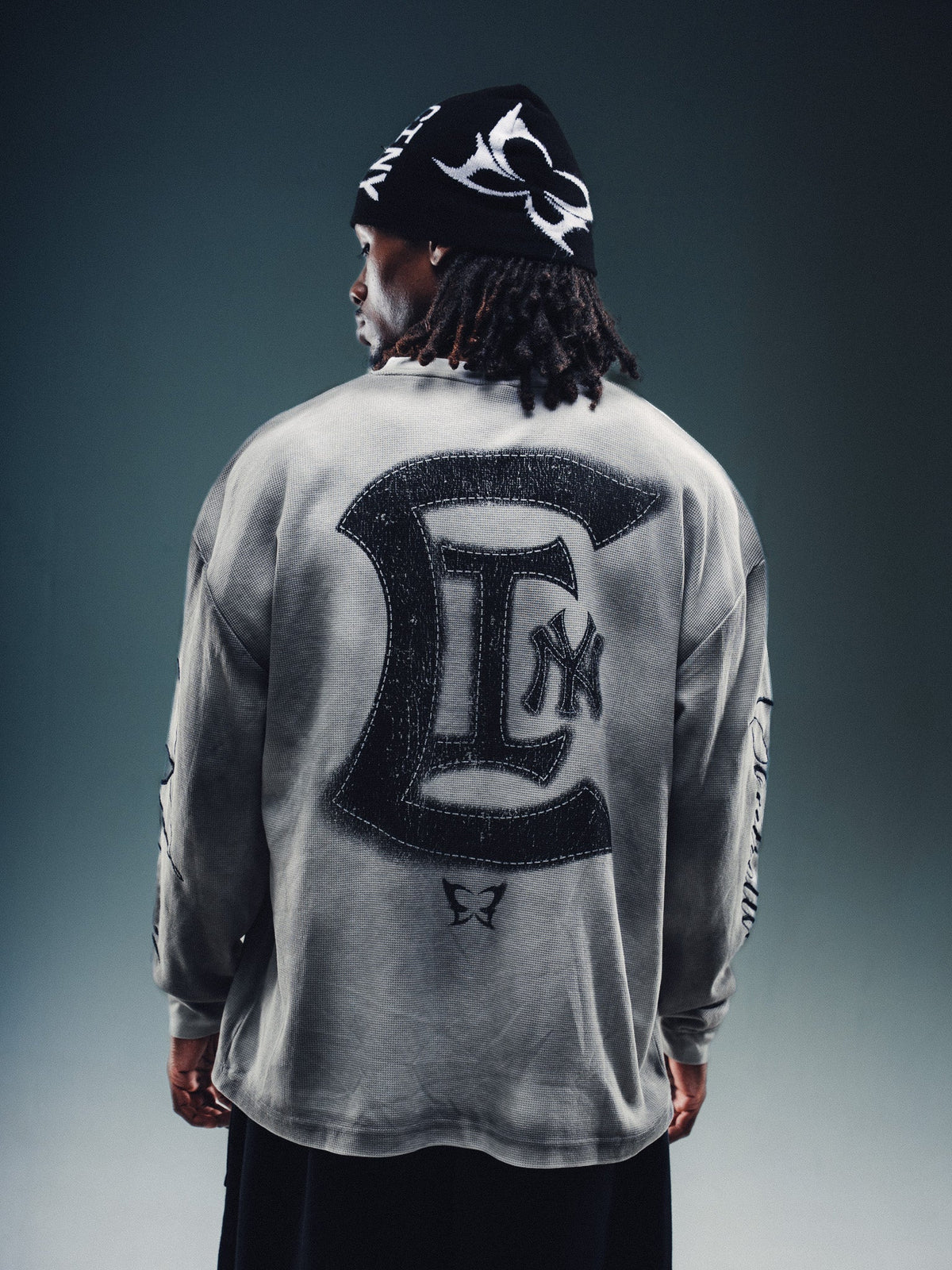 Controlled Insanity NY Underground Gray Longsleeve