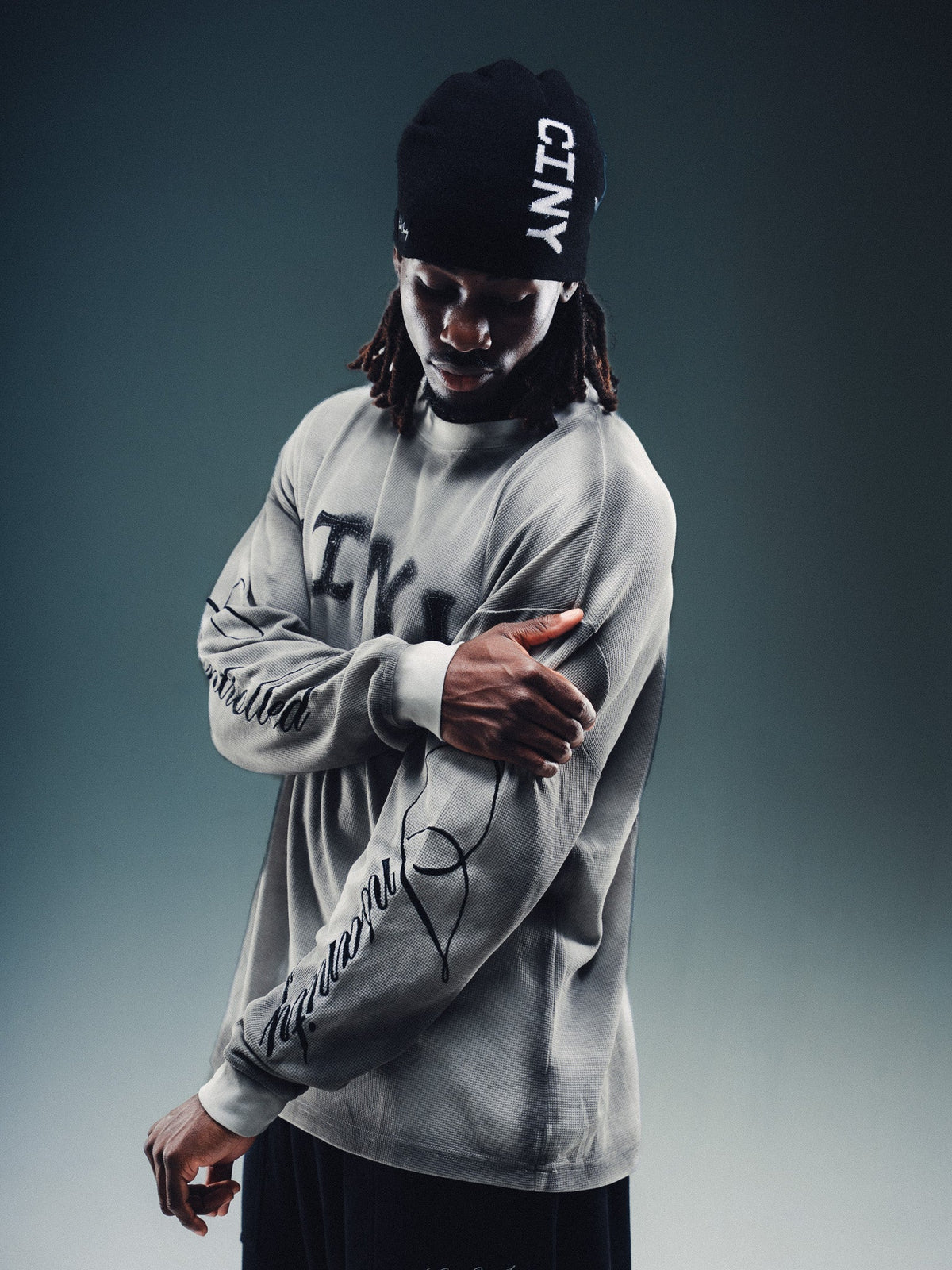 Controlled Insanity NY Underground Gray Longsleeve