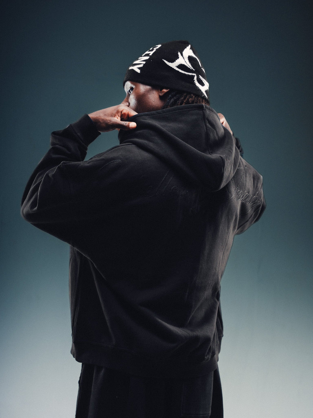 Controlled Insanity NY Butterfly Black Hoodie Zip-Up