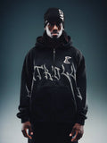 Controlled Insanity NY Blended Grey Hoodie Zip-Up