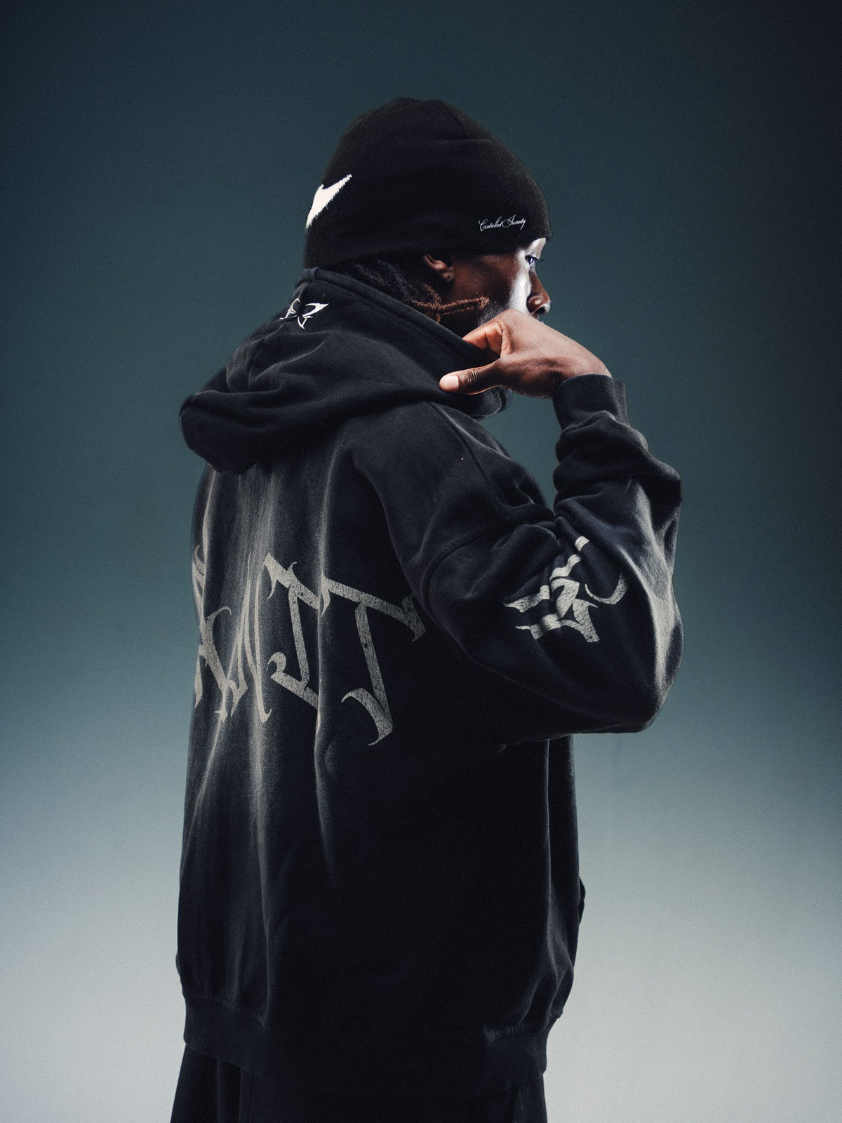 Controlled Insanity NY Blended Grey Hoodie Zip-Up