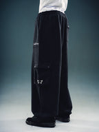 Controlled Insanity CINY Cargo Black Sweats