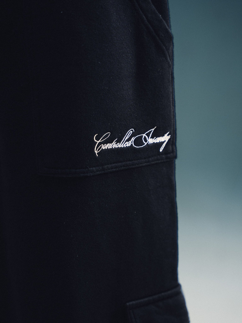Controlled Insanity CINY Cargo Black Sweats