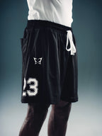 Controlled Insanity NY Hyper Black Mesh Shorts