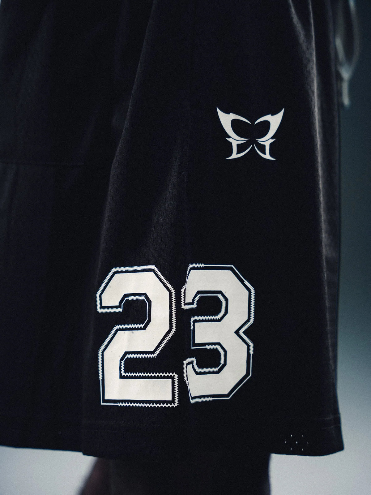 Controlled Insanity NY Hyper Black Mesh Shorts