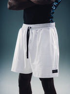 Controlled Insanity NY Hyper White Mesh Shorts