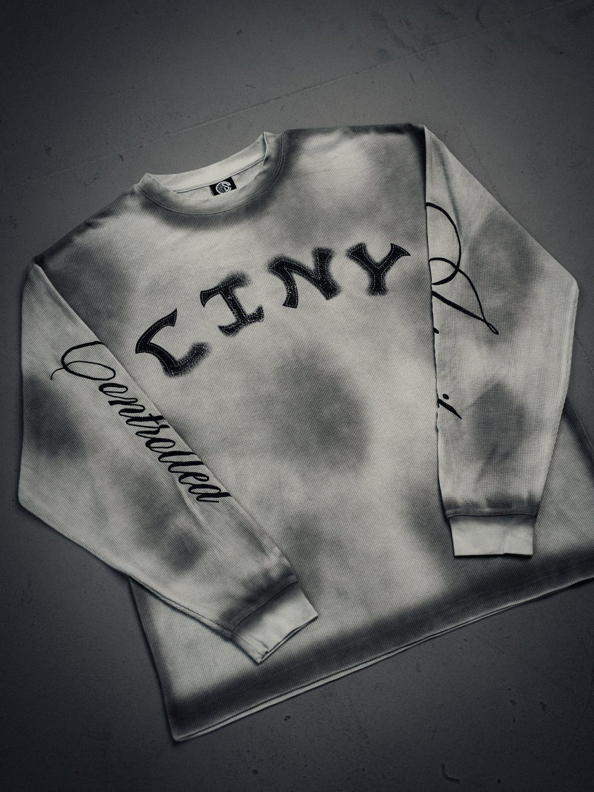 Controlled Insanity NY Underground Gray Longsleeve