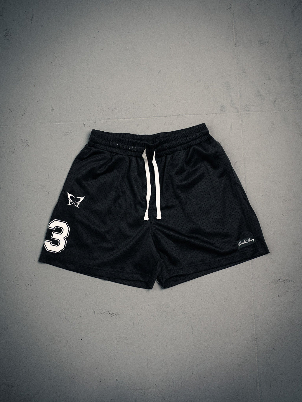 Controlled Insanity NY Hyper Black Mesh Shorts