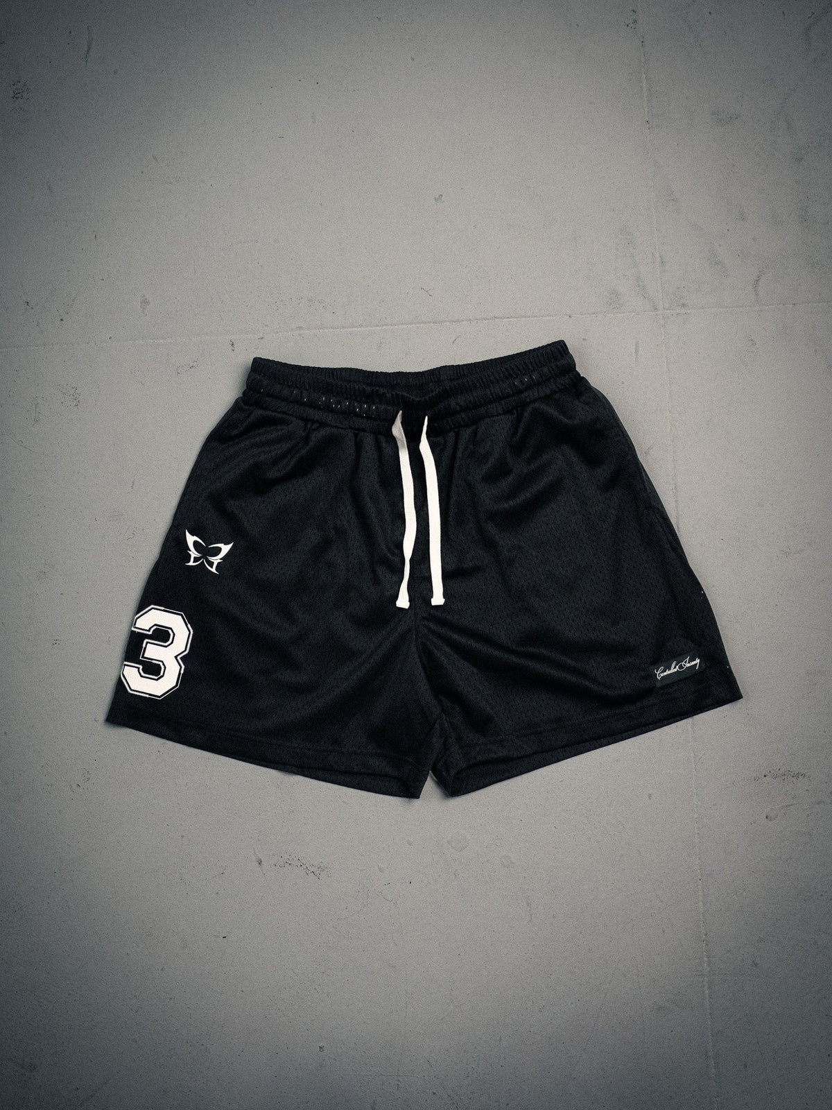 Controlled Insanity NY Hyper Black Mesh Shorts