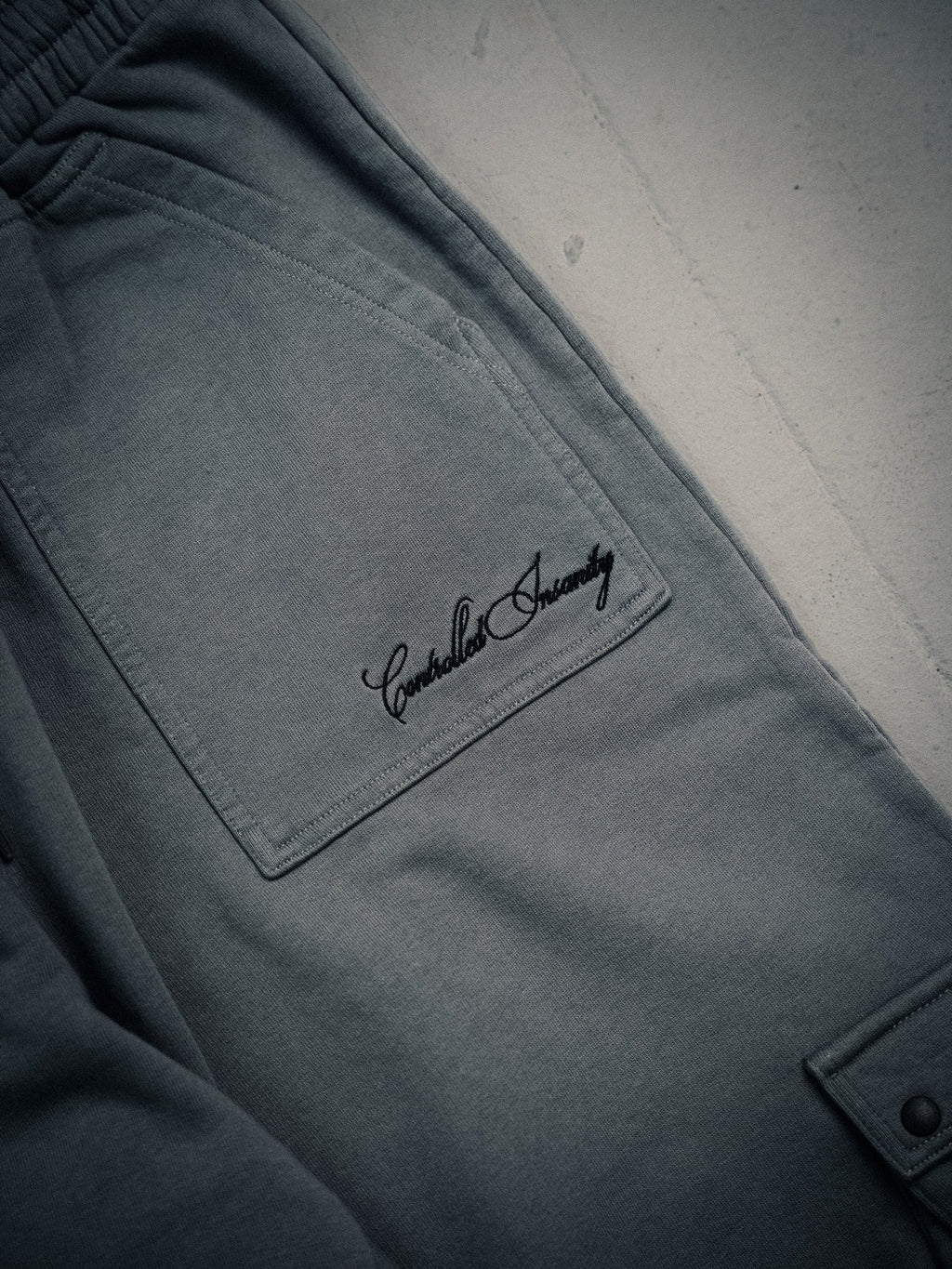 Controlled Insanity CINY Cargo Gray Sweats