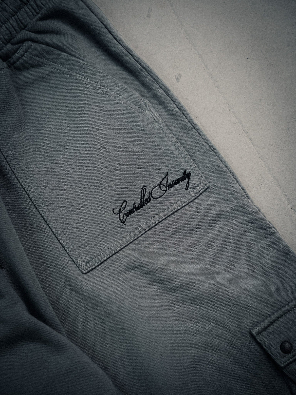 Controlled Insanity CINY Cargo Gray Sweats