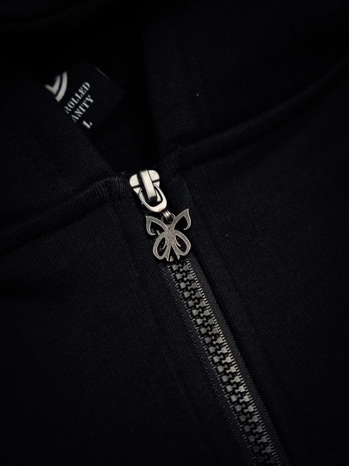 Controlled Insanity NY Butterfly Blue Hoodie Zip-Up