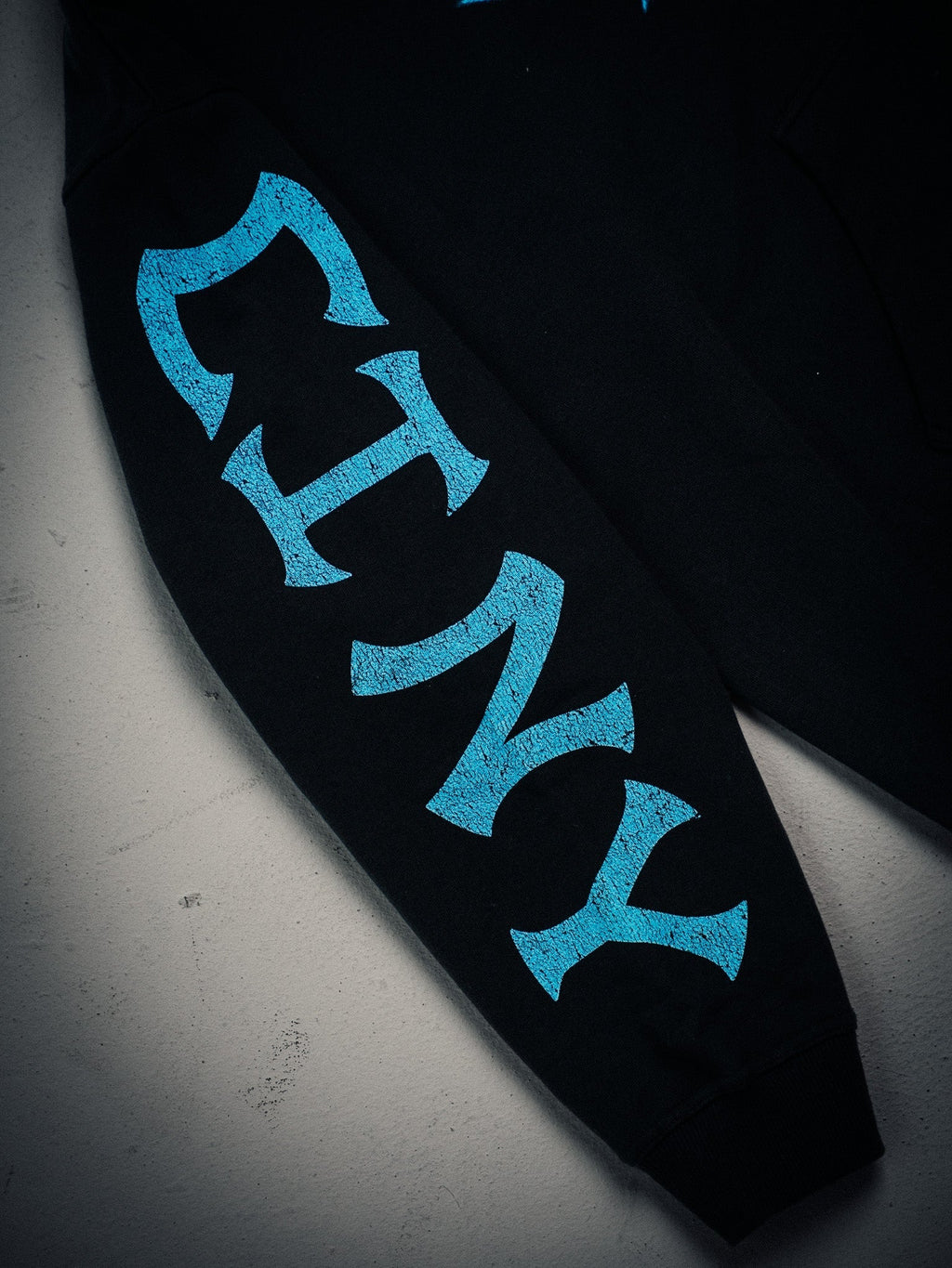 Controlled Insanity NY Butterfly Blue Hoodie Zip-Up