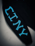 Controlled Insanity NY Butterfly Blue Hoodie Zip-Up