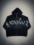 Controlled Insanity NY Blended Grey Hoodie Zip-Up